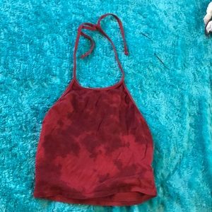Halter crop top from urban outfitters